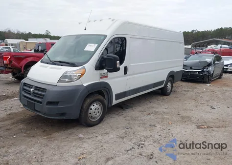 2015 Ram Promaster 3500 High Roof z USA, uszkodzony, nr VIN 3C6URVJD2FE500383
